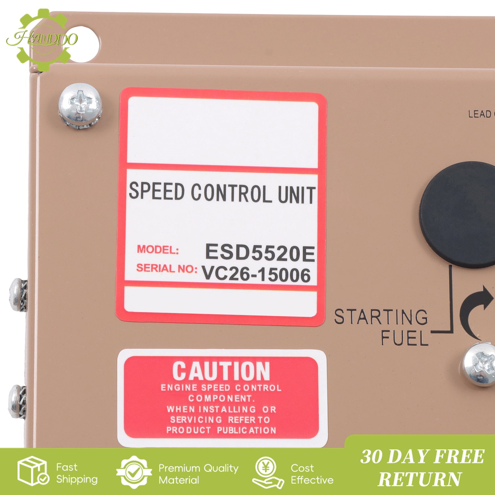 ESD5520E Engine Speed Control Unit Governor Controller for Generator