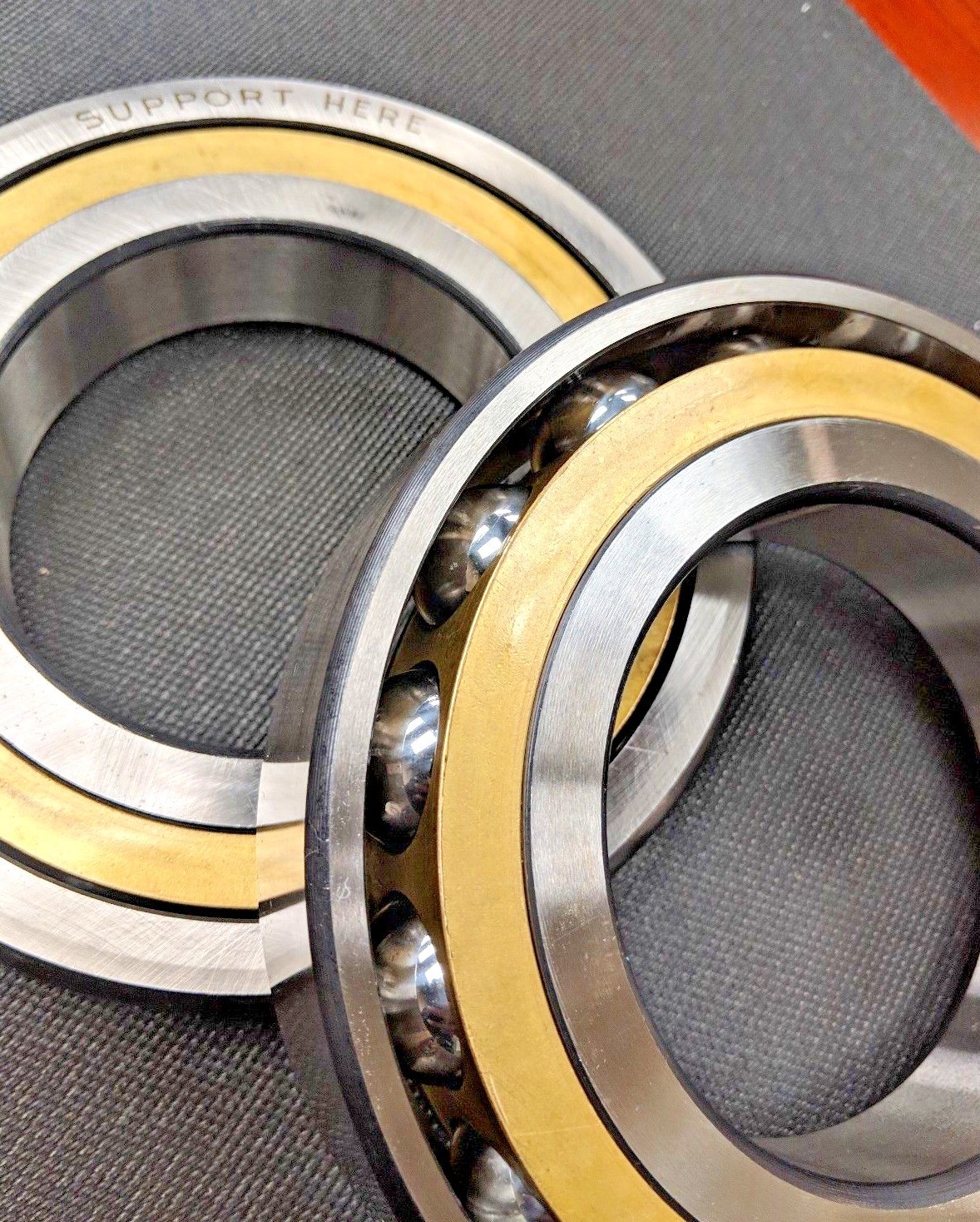 SKF, 7219 BAMCG, 7219 BECBM, Angular Contact Bearing – 95mm Bore – Brass – Open