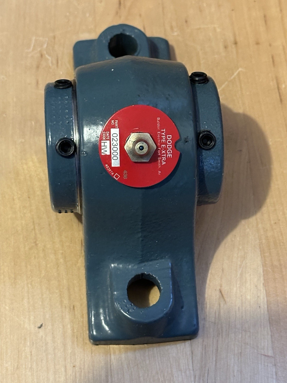 Dodge 023000 Pillow Block Bearing 2-Bolt P2B-E-103R 1-3/16″ Bore Type E