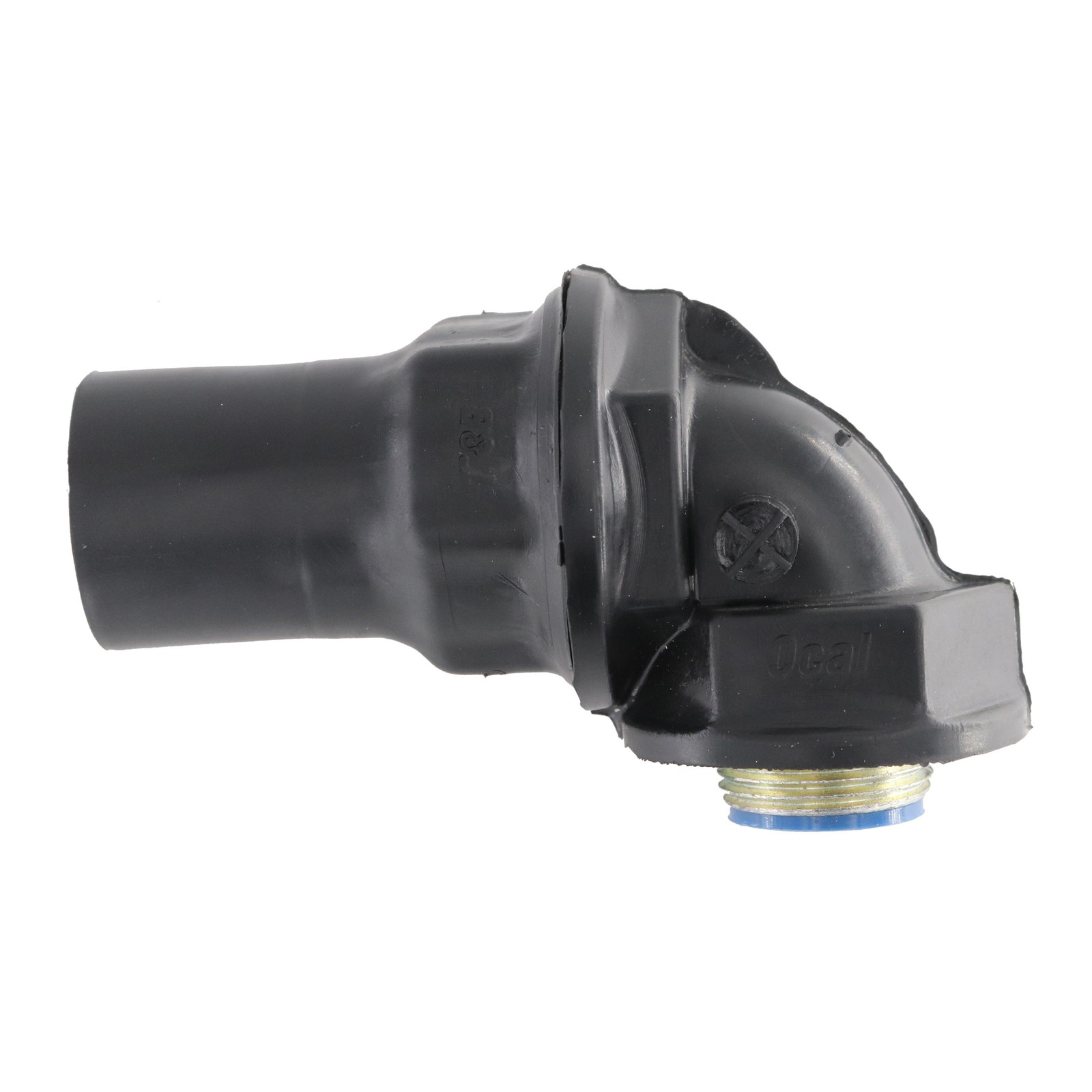 THOMAS & BETTS ST3/490 OCAL 90° PVC COATED LIQUIDTIGHT CONDUIT CONNECTOR, 3/4″