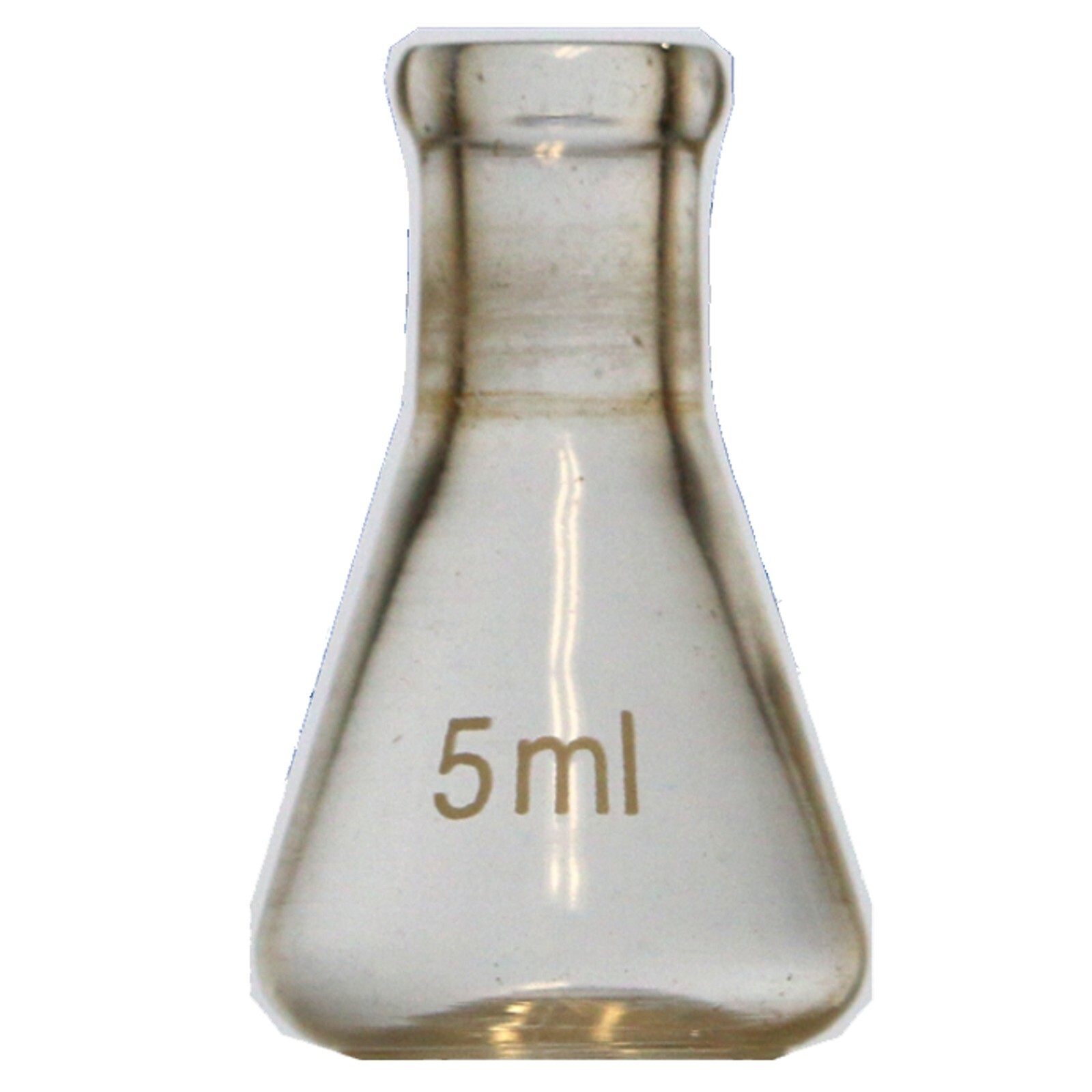5ml Erlenmeyer Flask, 3.3 Borosilicate Glass, 250F3 (Pack of 2)