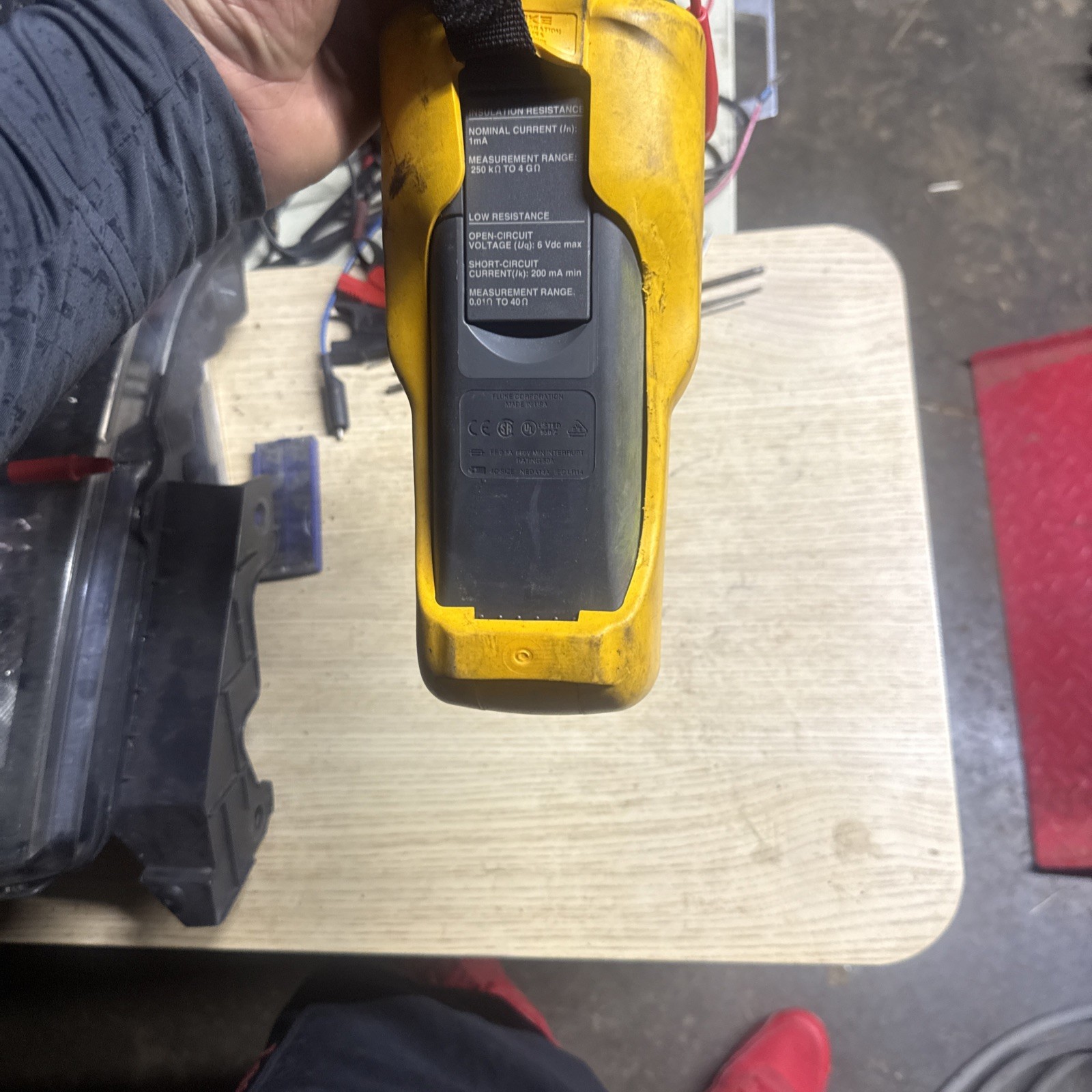 Fluke 1520 MegOhmMeter Insulation Tester