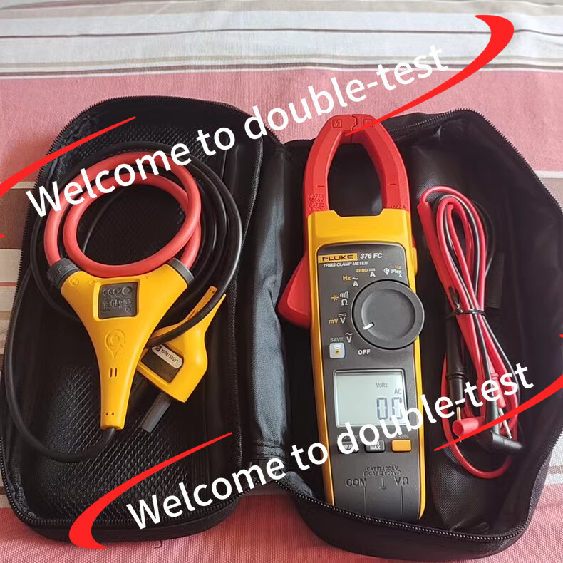 1PC used FLUKE 376FC Digital Clamp Meter True RMS AC/DC with iFlex#dou
