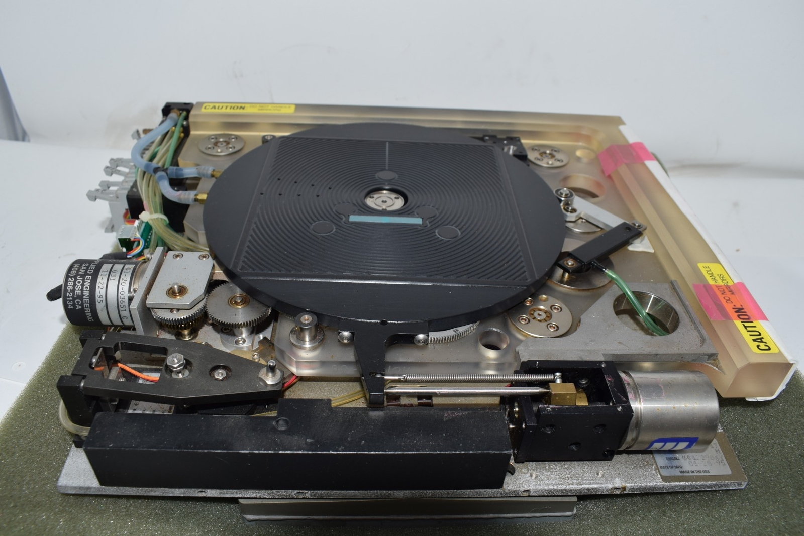 Ultratech Stepper 01-20-03947 7-3/4» Chuck Assembly Wafer Mirrors Optical Rev.