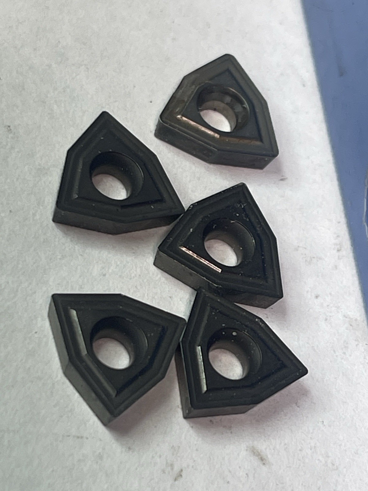 HERTEL/Ingersoll/Kennametal Carbide Inserts WCGX060304-GX(P40) Qty. 5 (26JL15)
