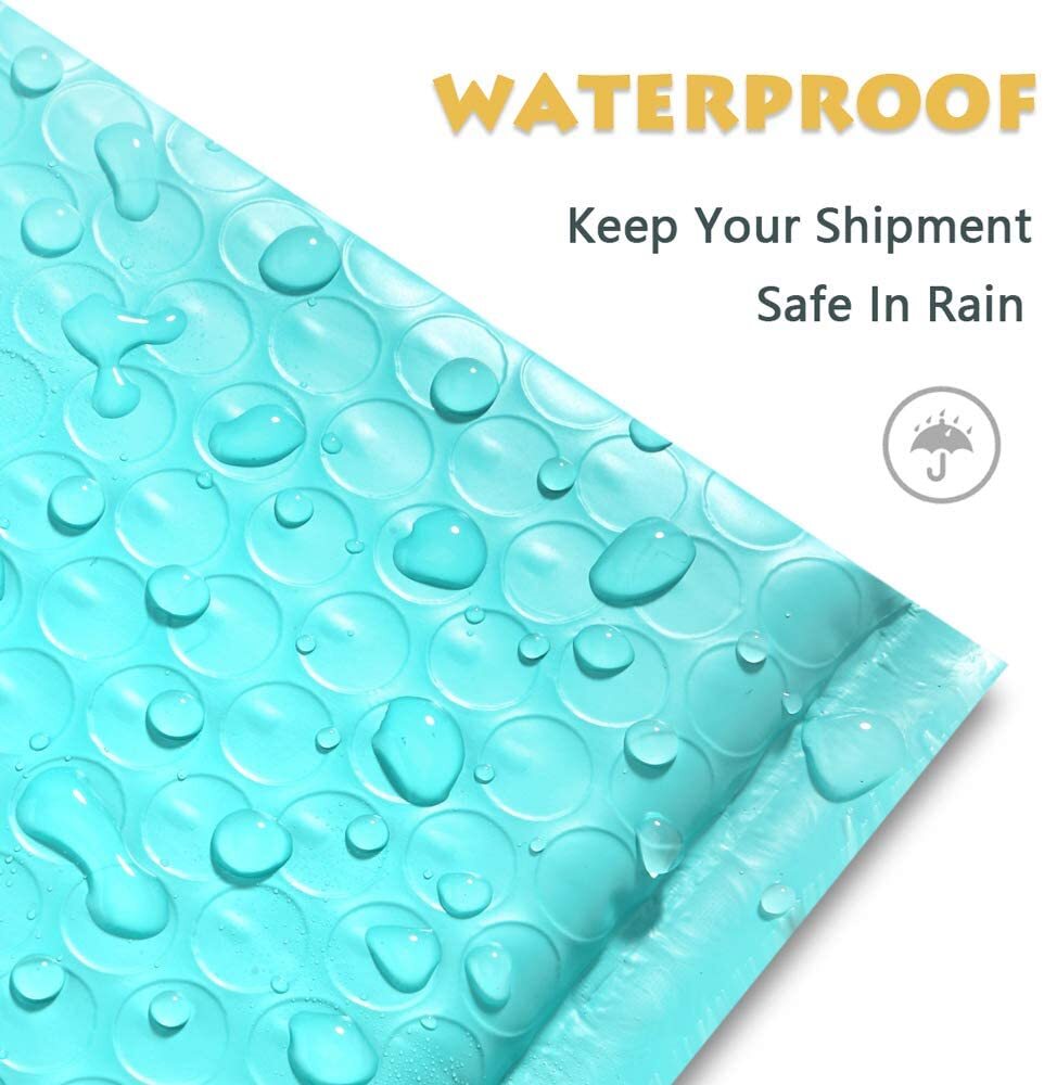 200 #5 Teal Poly Bubble Mailers 10.5″ x 16″ Shipping Mailing Padded Envelopes