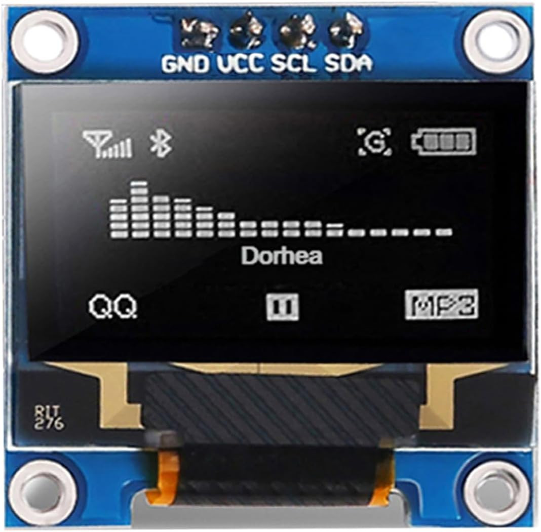 1Pack 0.96 Inch OLED Display Module SSD1306 128X64 Pixel I2C IIC Self-Luminous S