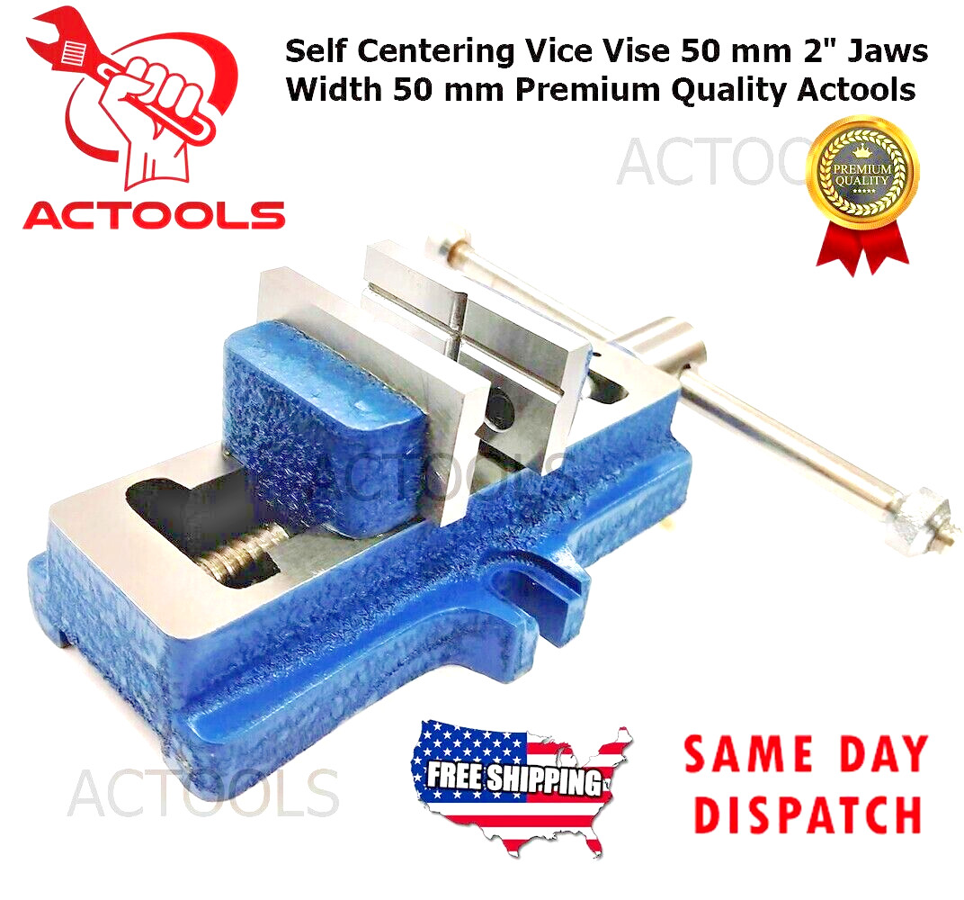 Self Centering Vice Vise 50 mm 2″ Jaws Width 50 mm Premium Quality USA