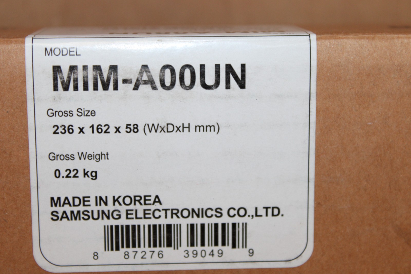 SAMSUNG MIM-A00UN WIRED CONTROLLER Sub-PCB NIB FREE SHIPPING!!!