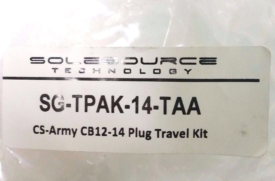 Solesource Tech 14 Plug Travel Adapter Kit With Holding Bag SG-TPAK-14-TAA