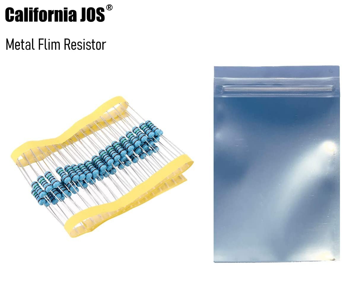 Durable 100 PCS 10K ohm Resistors – 1/4W ±1% with Excellent Noise Suppression