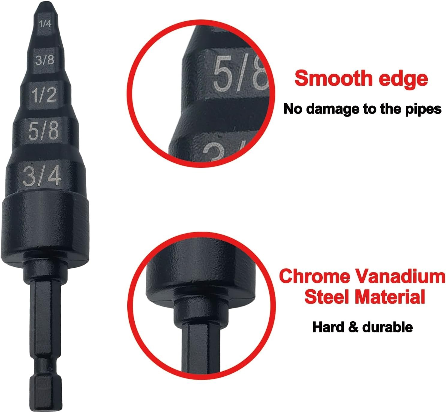 Hand-Powered Swage Tube Expander – 5 in 1 HVAC Repair Tool for Copper Pipes