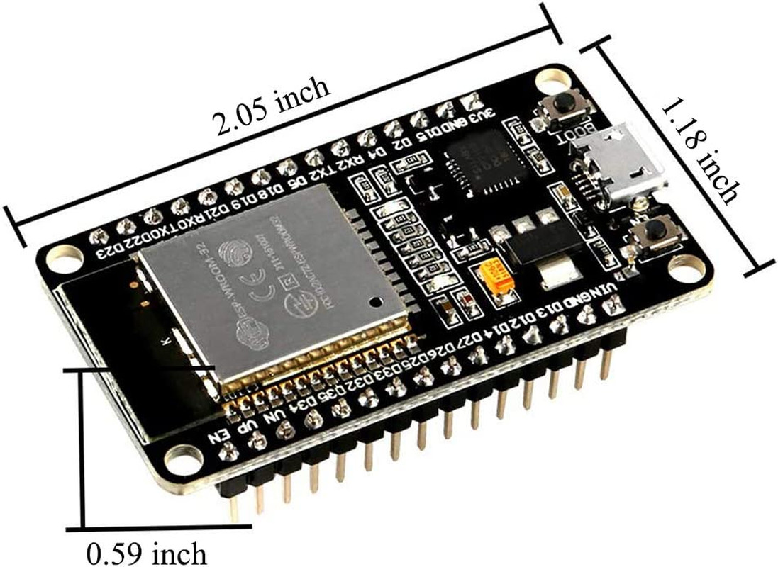 ESP-WROOM-32 ESP32 ESP-32S Development Board 2.4Ghz Dual-Mode Wifi + Bluetooth D