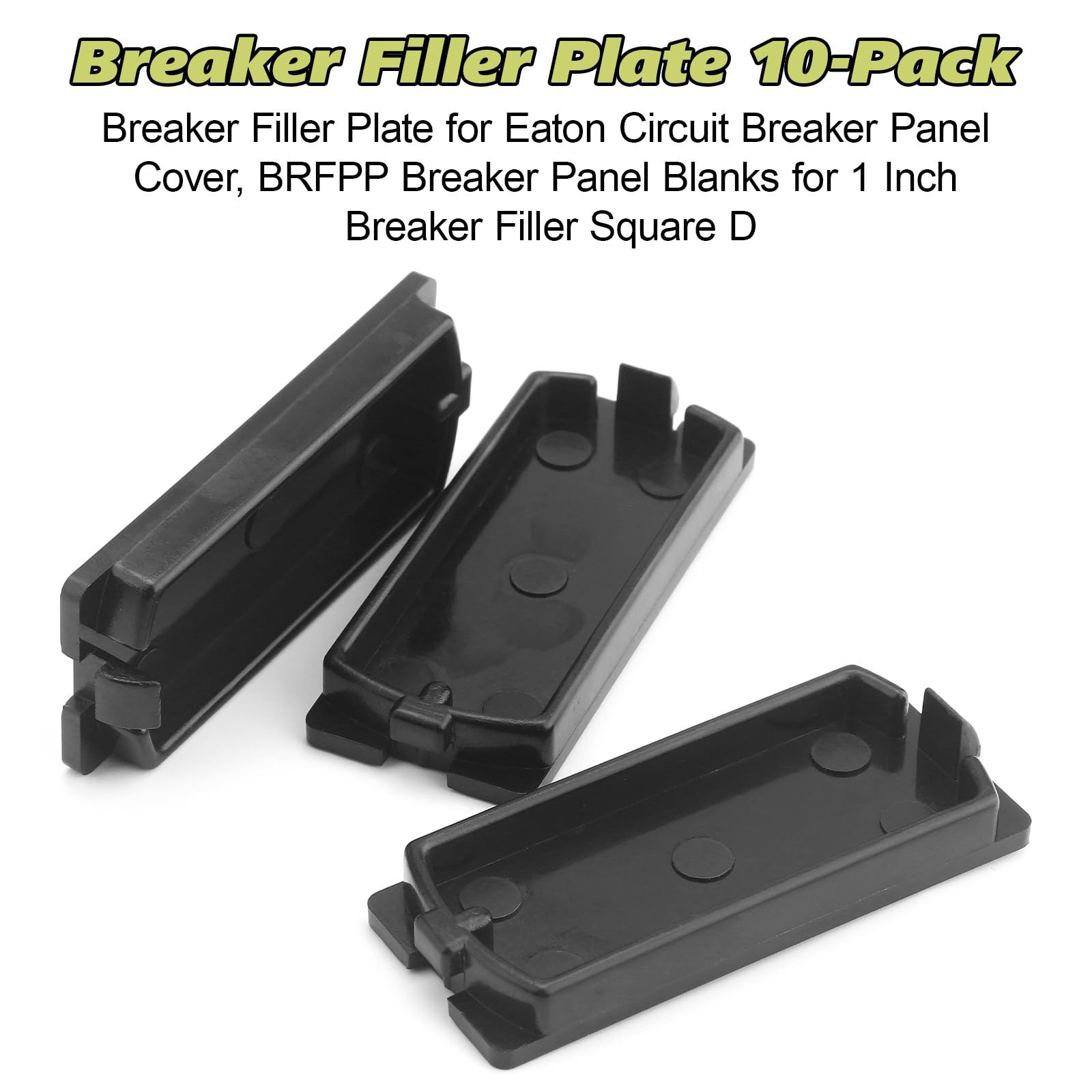 EAORBD Breaker Filler Plate for Eaton Circuit Panel Cover, 1 Inch
