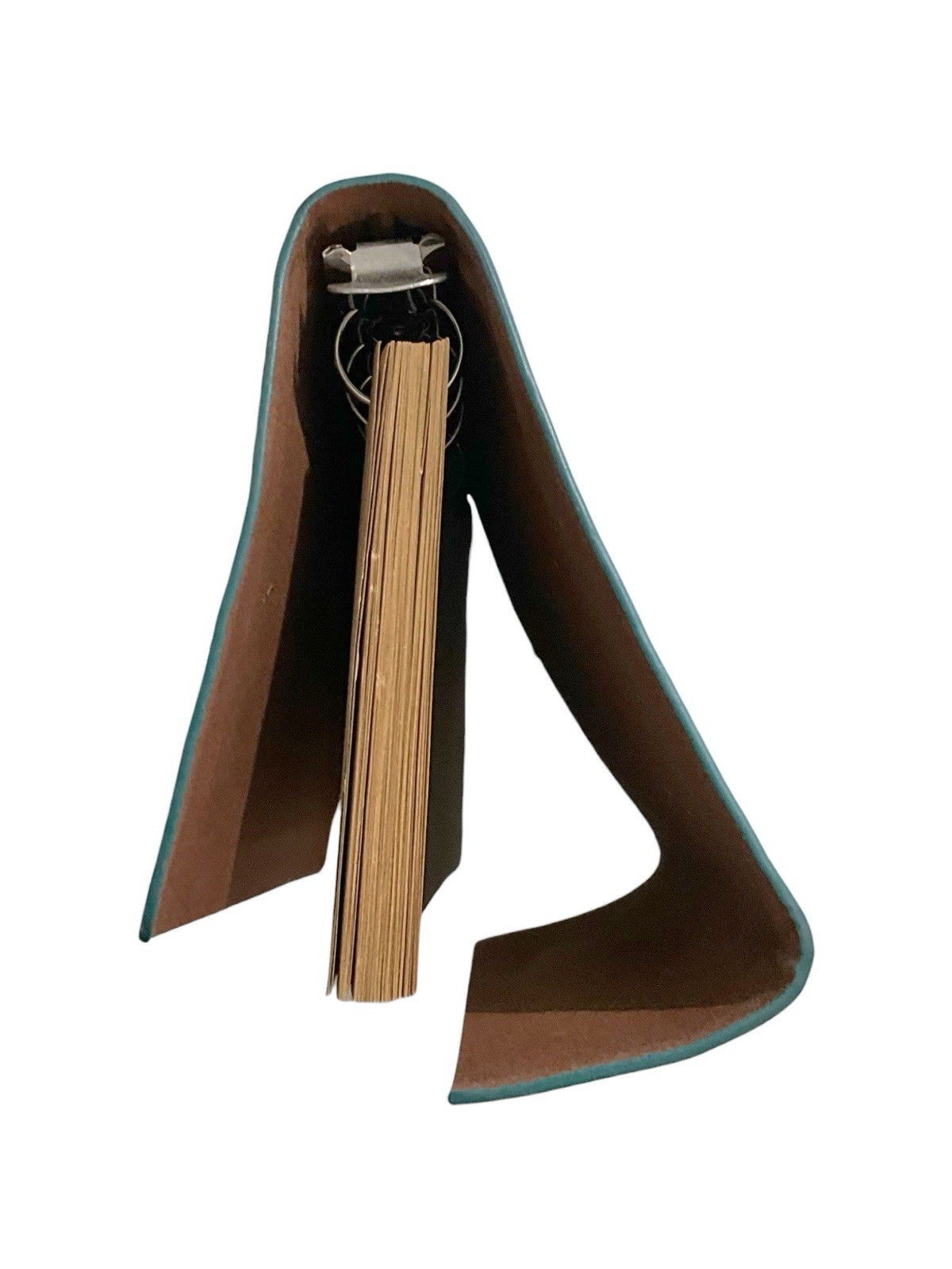 Leather Writing Journal Notebook, MALEDEN Classic Spiral Bound Notebook