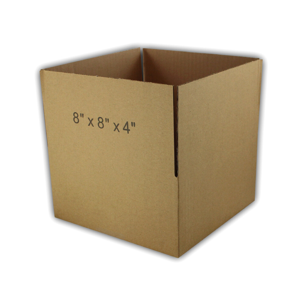 1-Box 8x8x4 «EcoSwift» Brand Cardboard Packing Mailing Shipping Corrugated