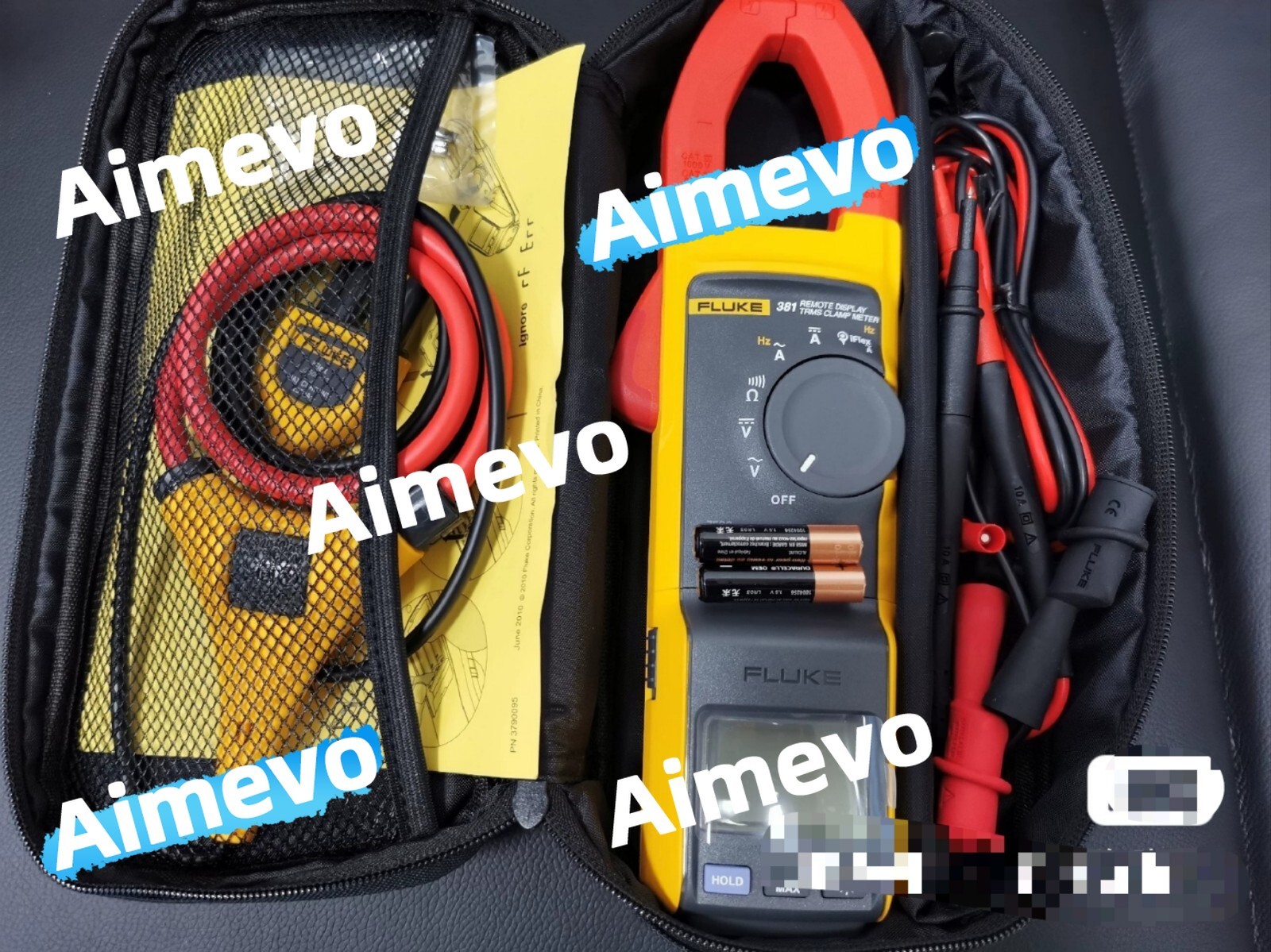 Fluke 381 Remote Display True RMS AC/DC Clamp Meter with iFlex NEW
