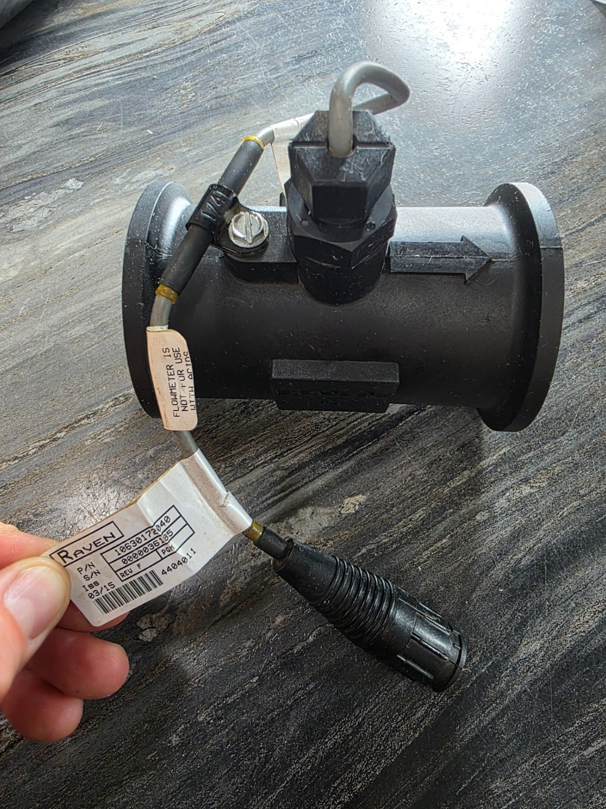 Raven 15P Flow Meter P