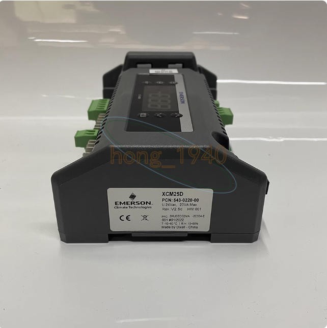 New One Emerson XCM25D unit controller 543-0220-00 with built-in display screen