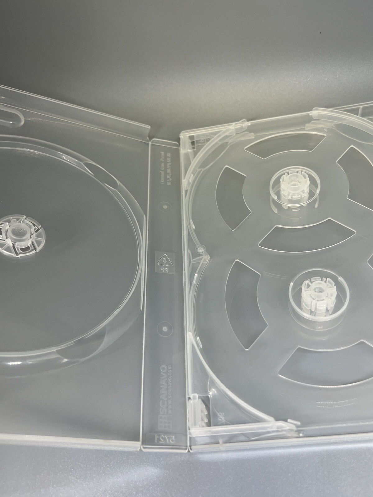 1 PCS Top Quality Original Scanavo 22mm 7-DVD Case,Super Clear, DVD7/ONET.PB3