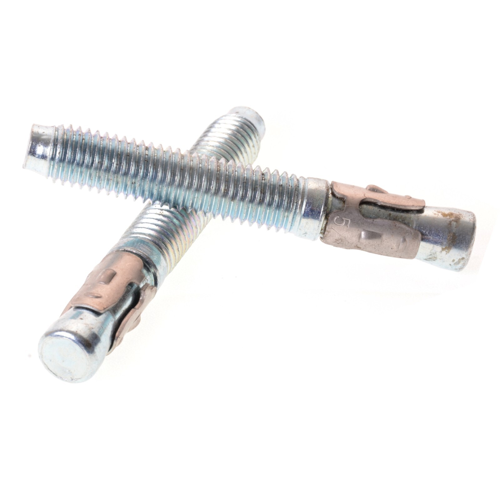 5/8-11 x 4-1/2″ Concrete Wedge Anchor Zinc Plated (7 Qty)