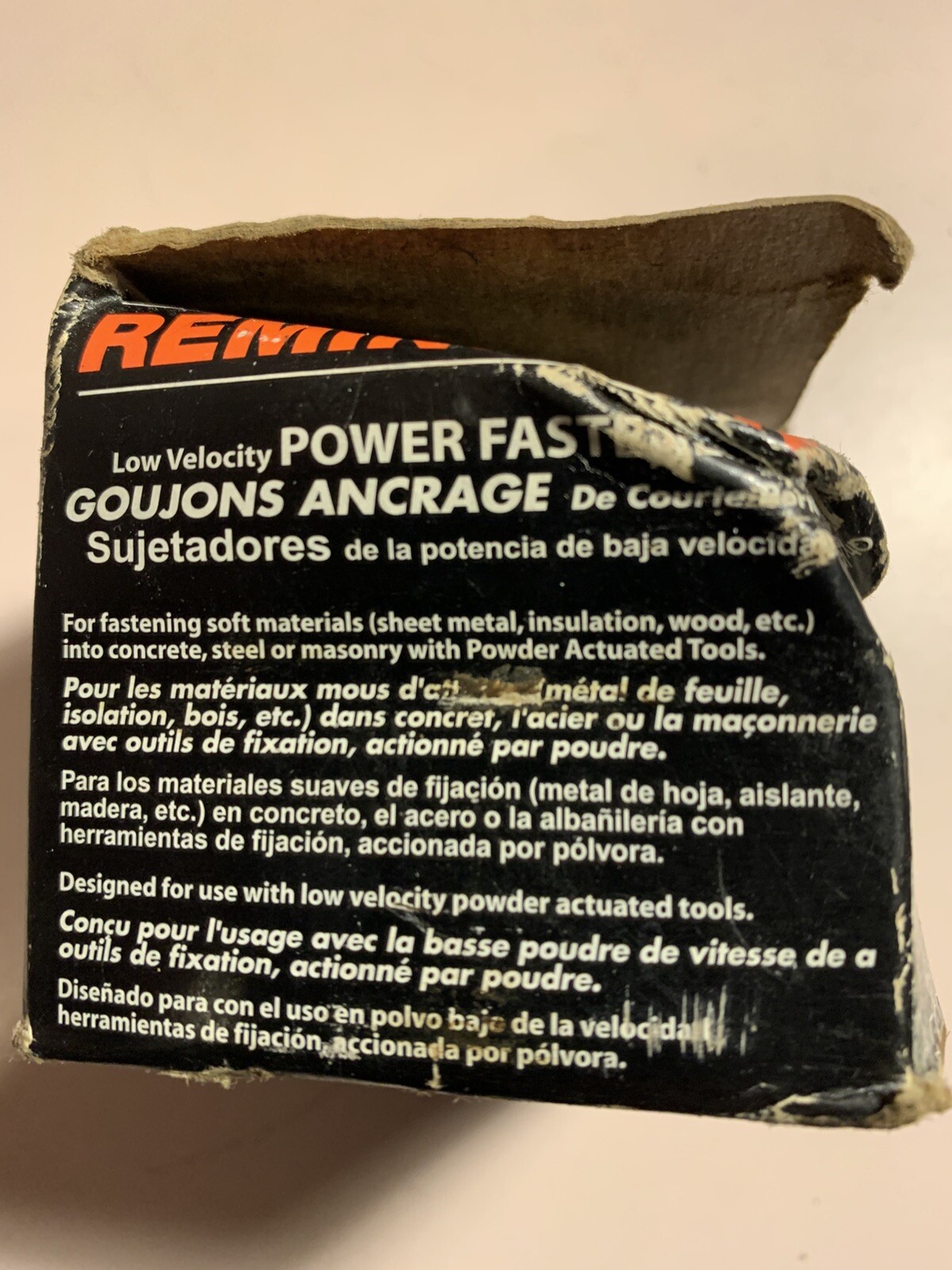 Remington Low Velocity Power Fasteners 1 1/2″ 38mm, 58050 «CLOSE TO 100» $8.97