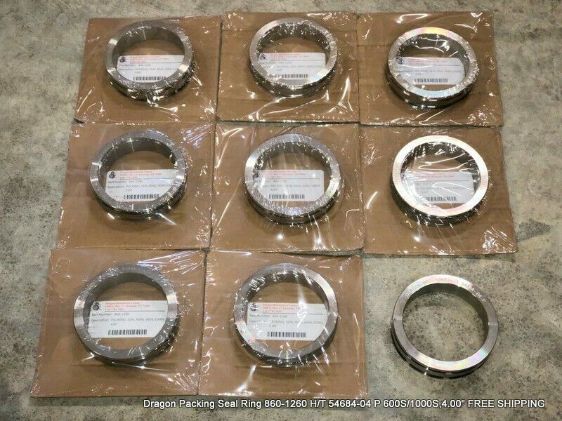 Dragon Packing Seal Ring 860-1260 H/T 54684-04 P 600S/1000S 4.00″ FREE SHIPPING
