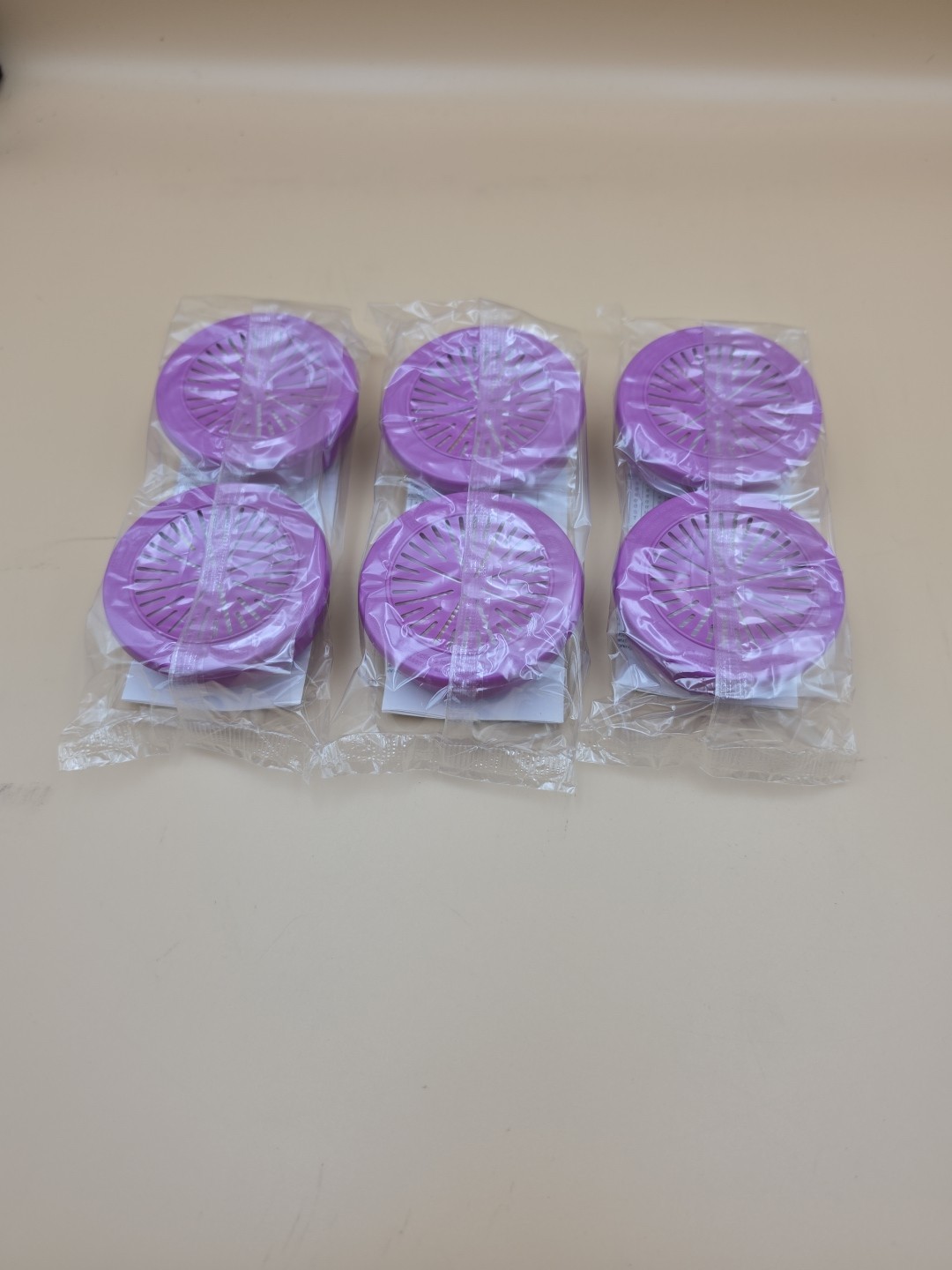 Honeywell North Safety 7580P100 NIOSH P100 Magenta Cartridge 3 Pairs 6 Filters