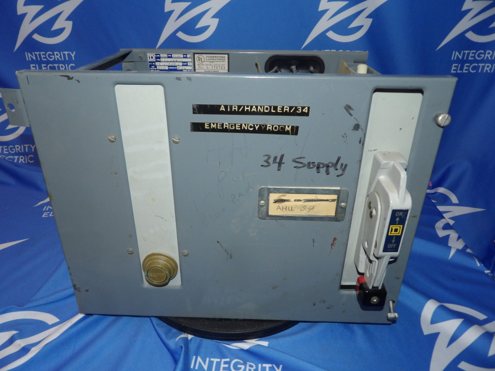 Square D 8536 SCO-3 8998 EC-401 Series B 7A Breaker MCC Motor Control + 1 Yea…