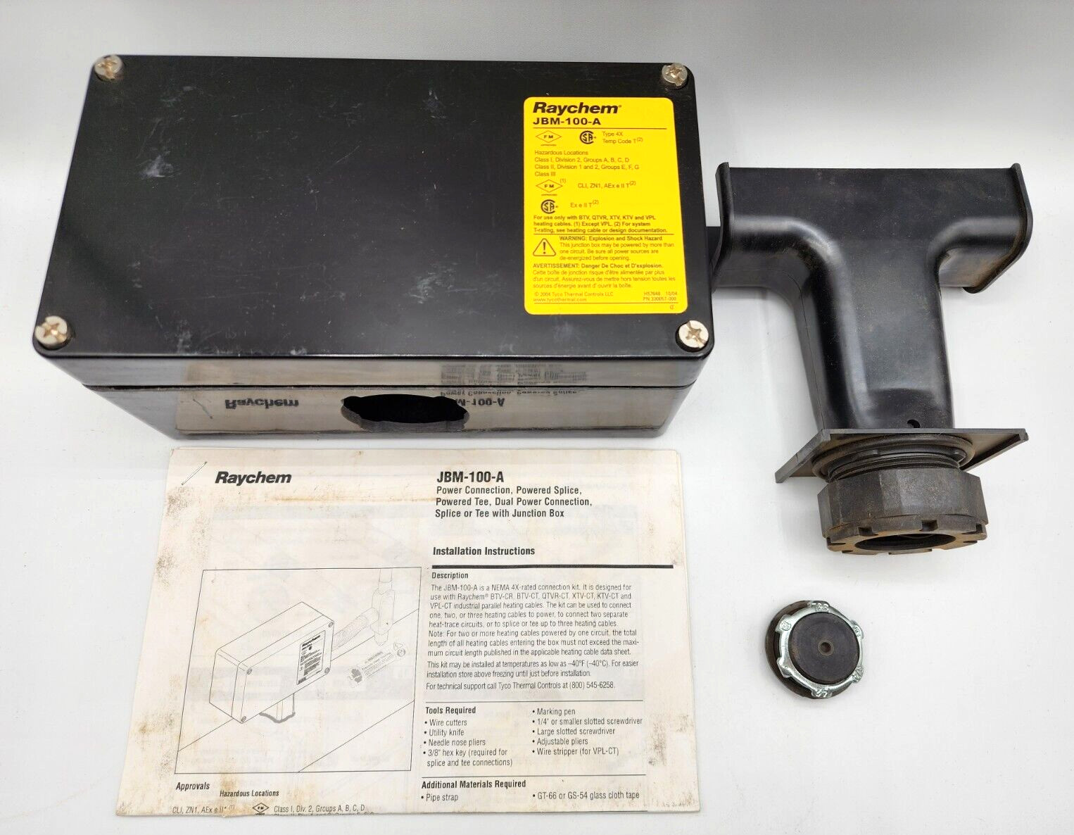 Raychem JBM-100-A JBM100A Multiple Entry Connection Kit NIB NOS
