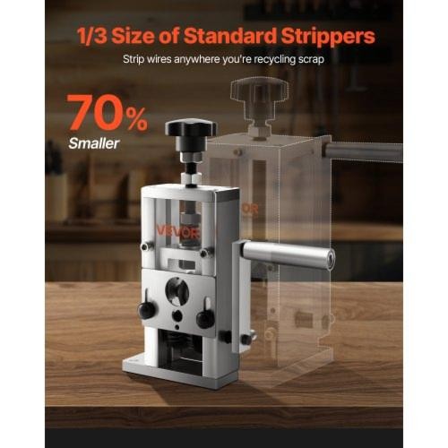 Manual Wire Stripping Machine 0061 in Copper Stripper with Hand Crank or Drill