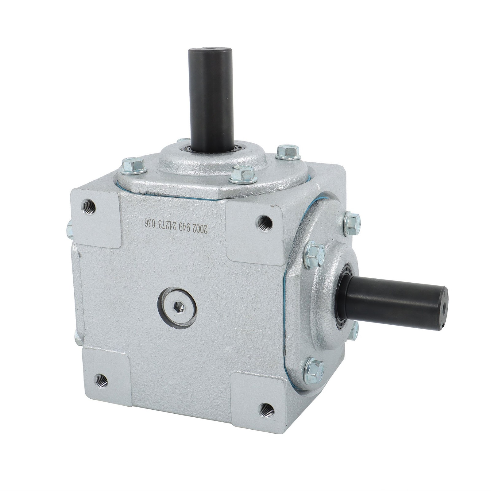 40HP Right Angle Bevel Gearbox 19455-SR-KW-KW-GR for Machinery