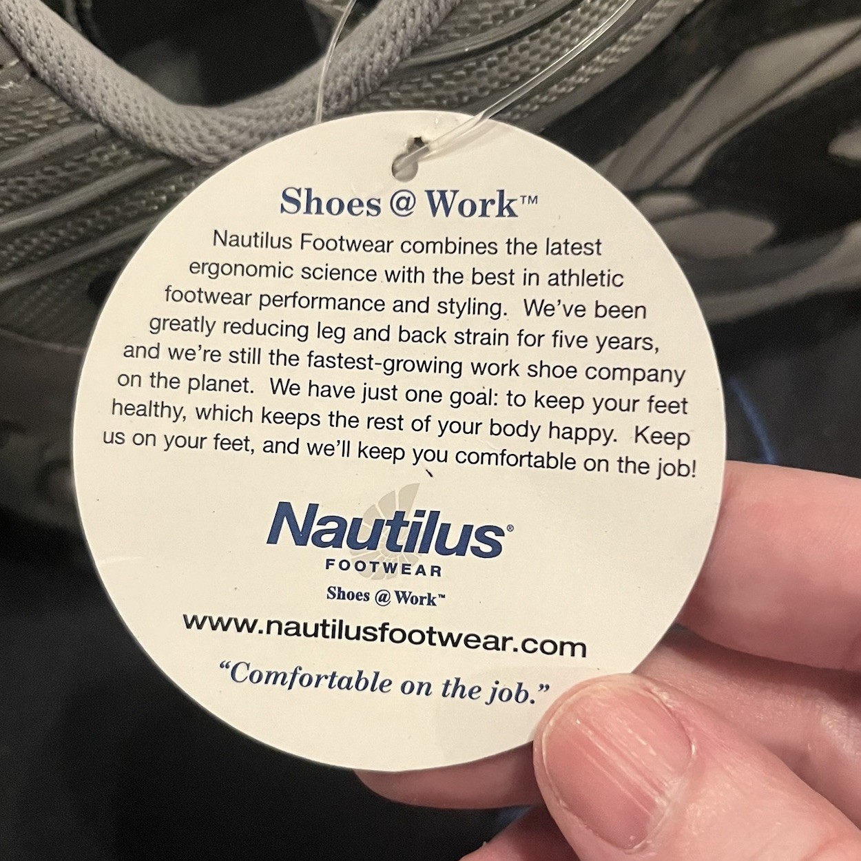 Nautilus Safety Footwear N1360 Womens ESD Safety Toe Athletic Work Shoes Size 9