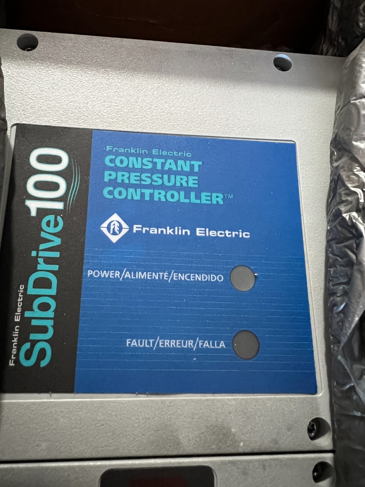 Franklin Electric SubDrive 100 N4 Constant Pressure Controller 5870204104