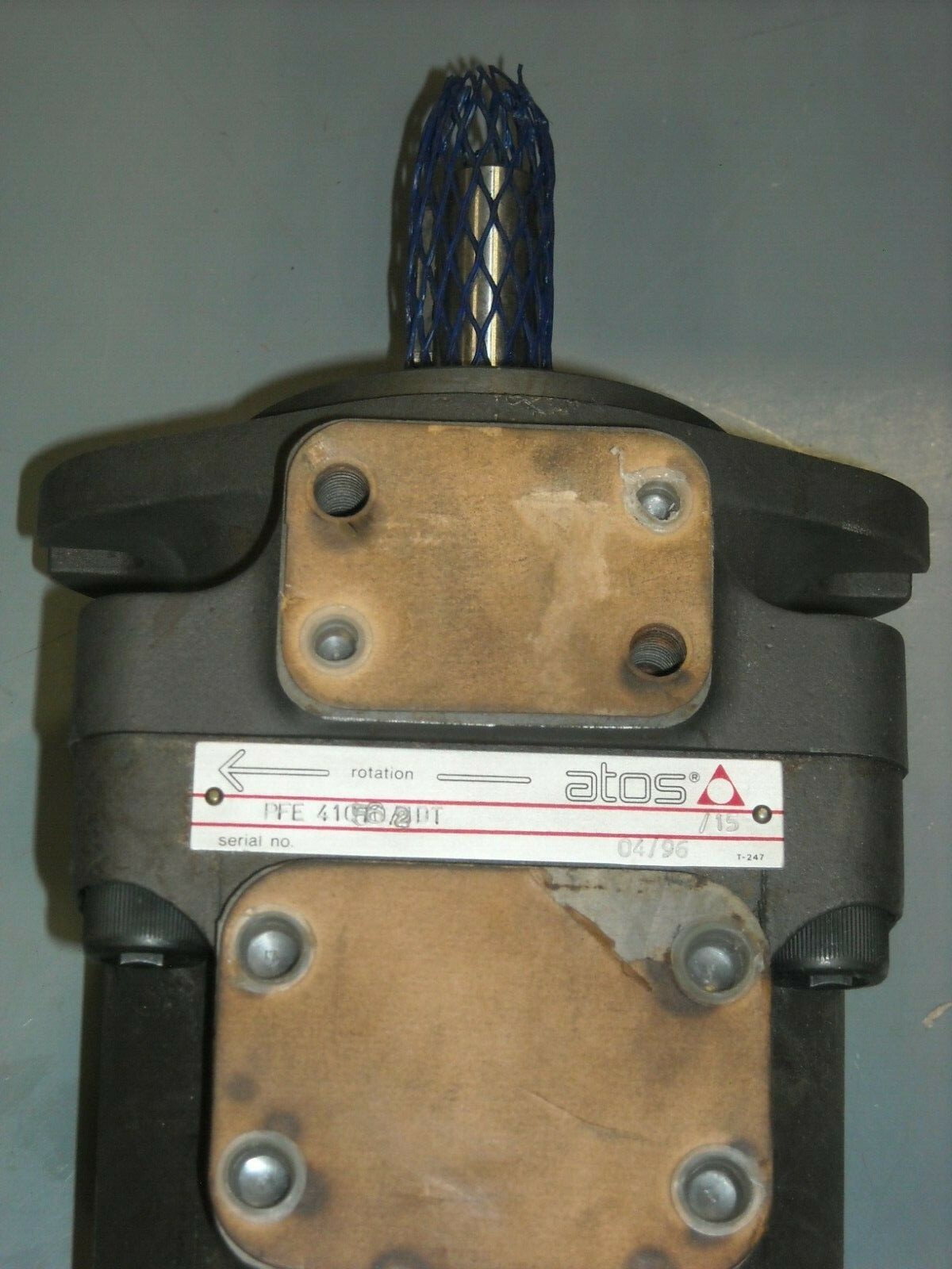 PFE-41056/2DT ATOS PFE Single Hydraulic Vane Pump, New Old Stock