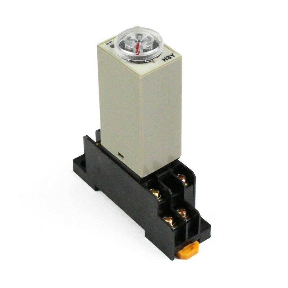 H3Y-2 Delay Timer Time Relay & Base Socket