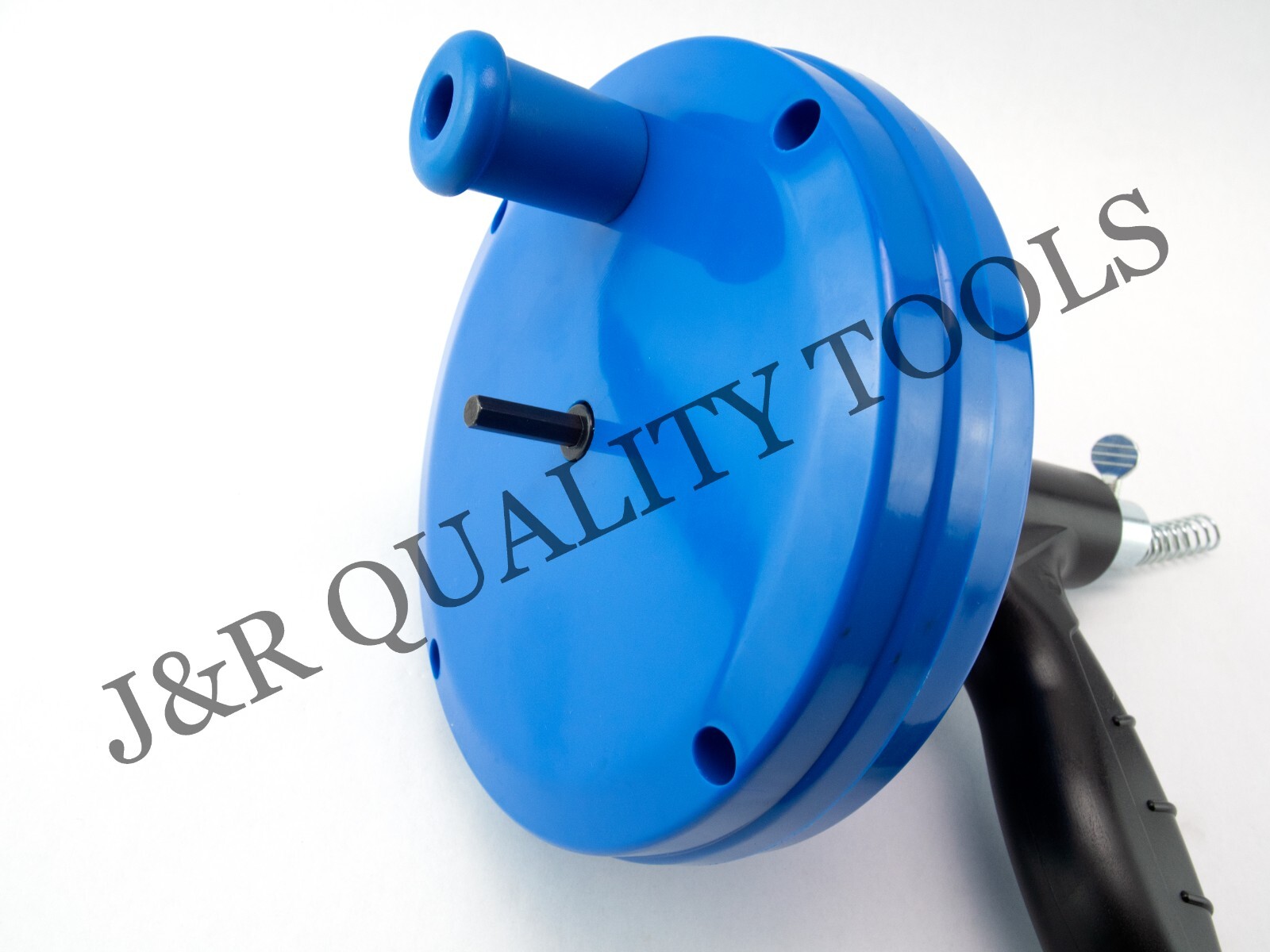 HAND CRANK OR DRILL OPERATED POWERED PLUMBING DRAIN CLEANER SNAKE CABLE TOOL