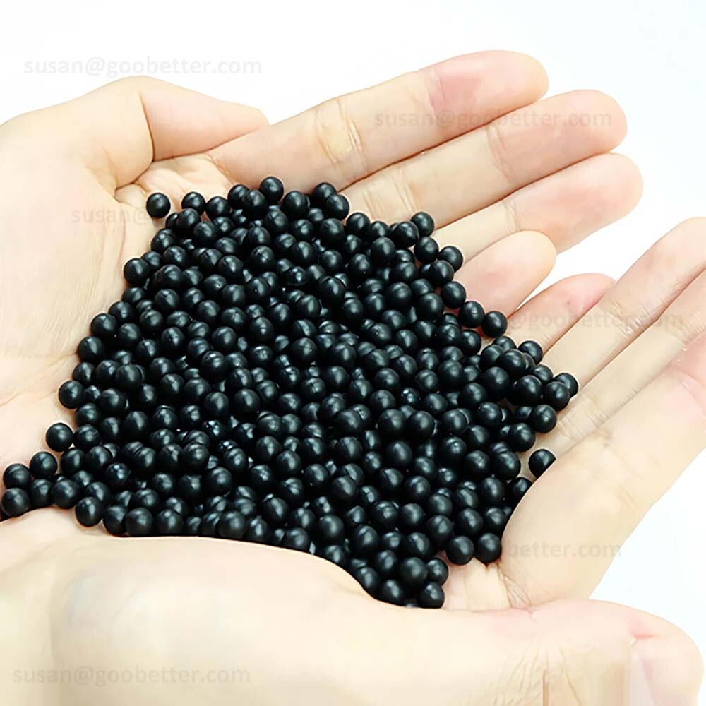 Nitrile Smooth Rubber Fuel Black Nitrile Rubber Solid Ball Diesel Oil Resistant