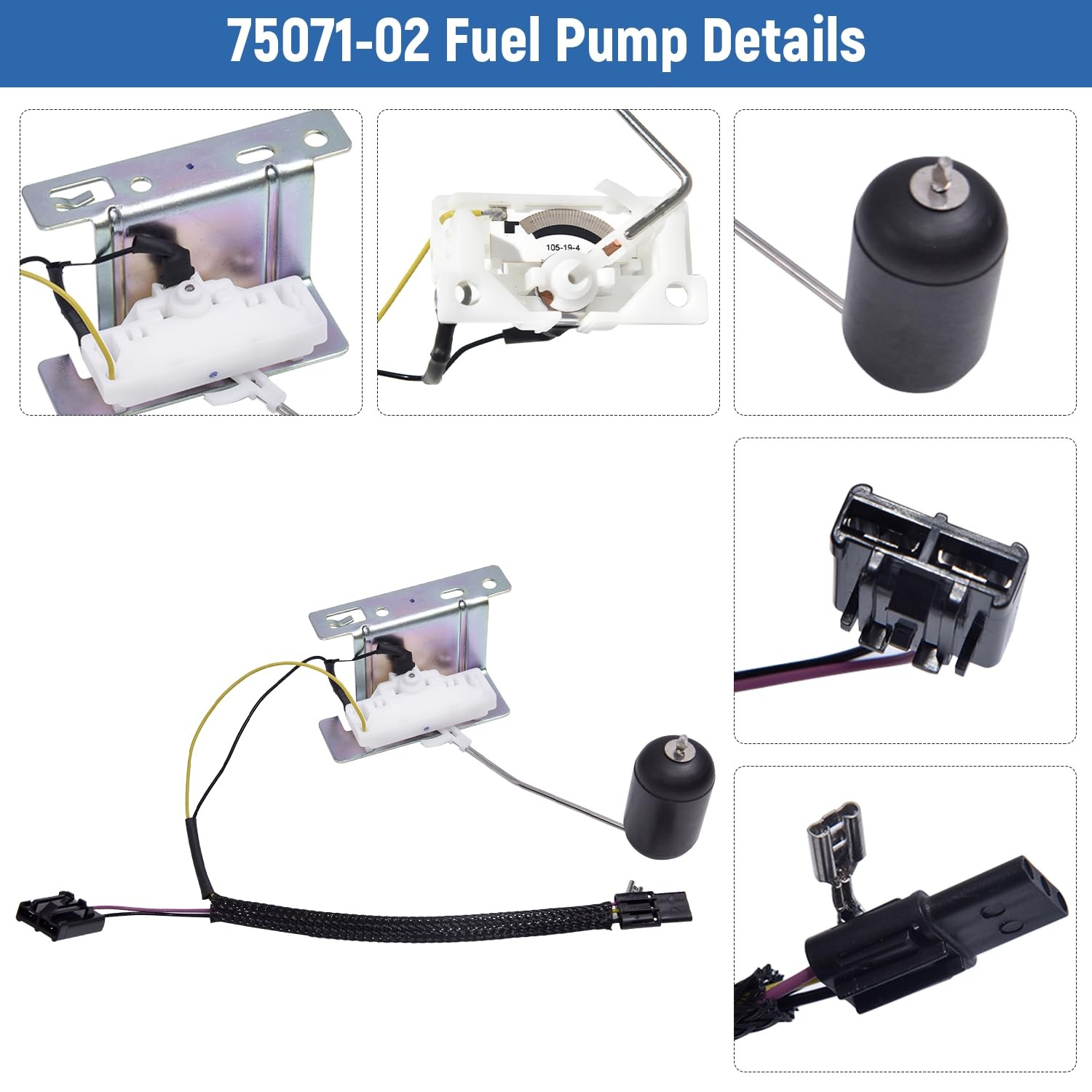 New Fuel Tank Sending Unit For Harley Davidson FLHT,FLHTCUI,FLTRI,FLHTCI,FLHTC
