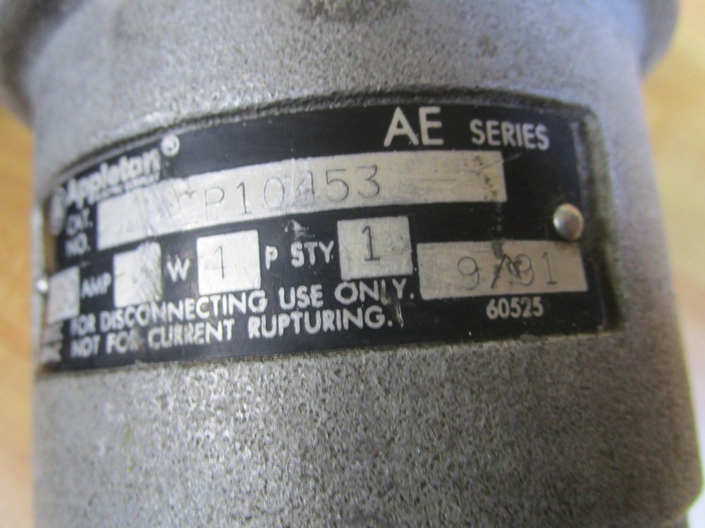 Appleton AEP10453 Emerson Plug