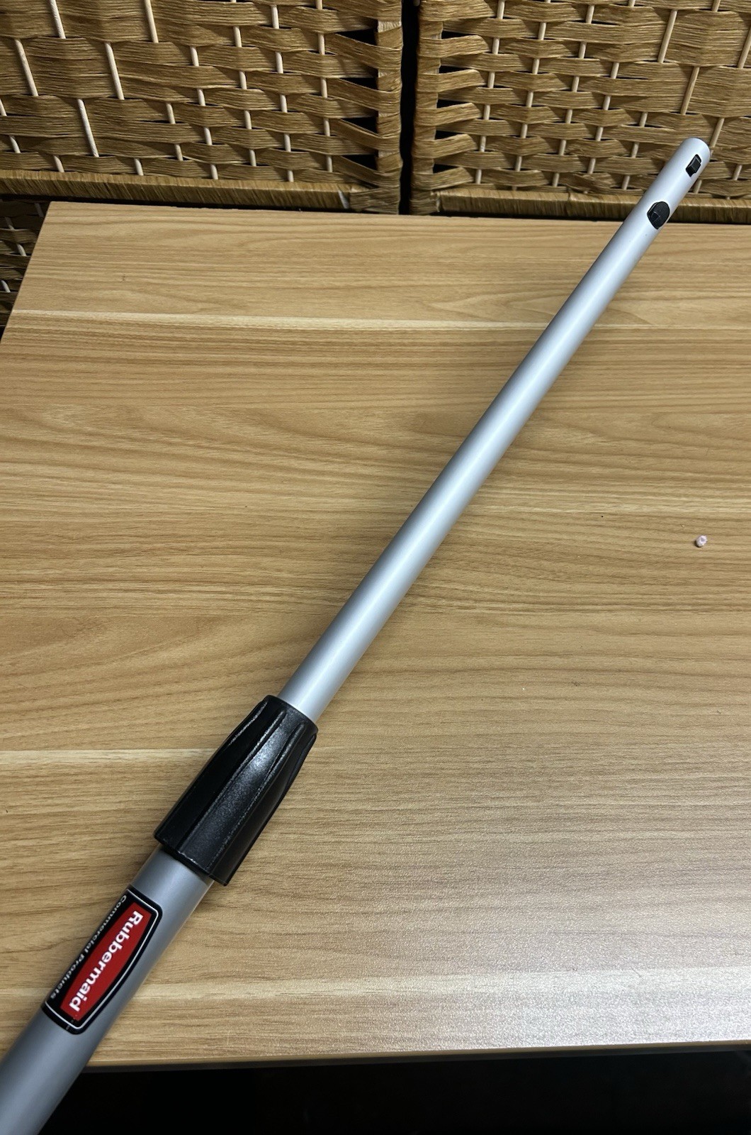 RUBBERMAID HYGEN Telescoping Extension Handle Executive Series Case Of 6 New