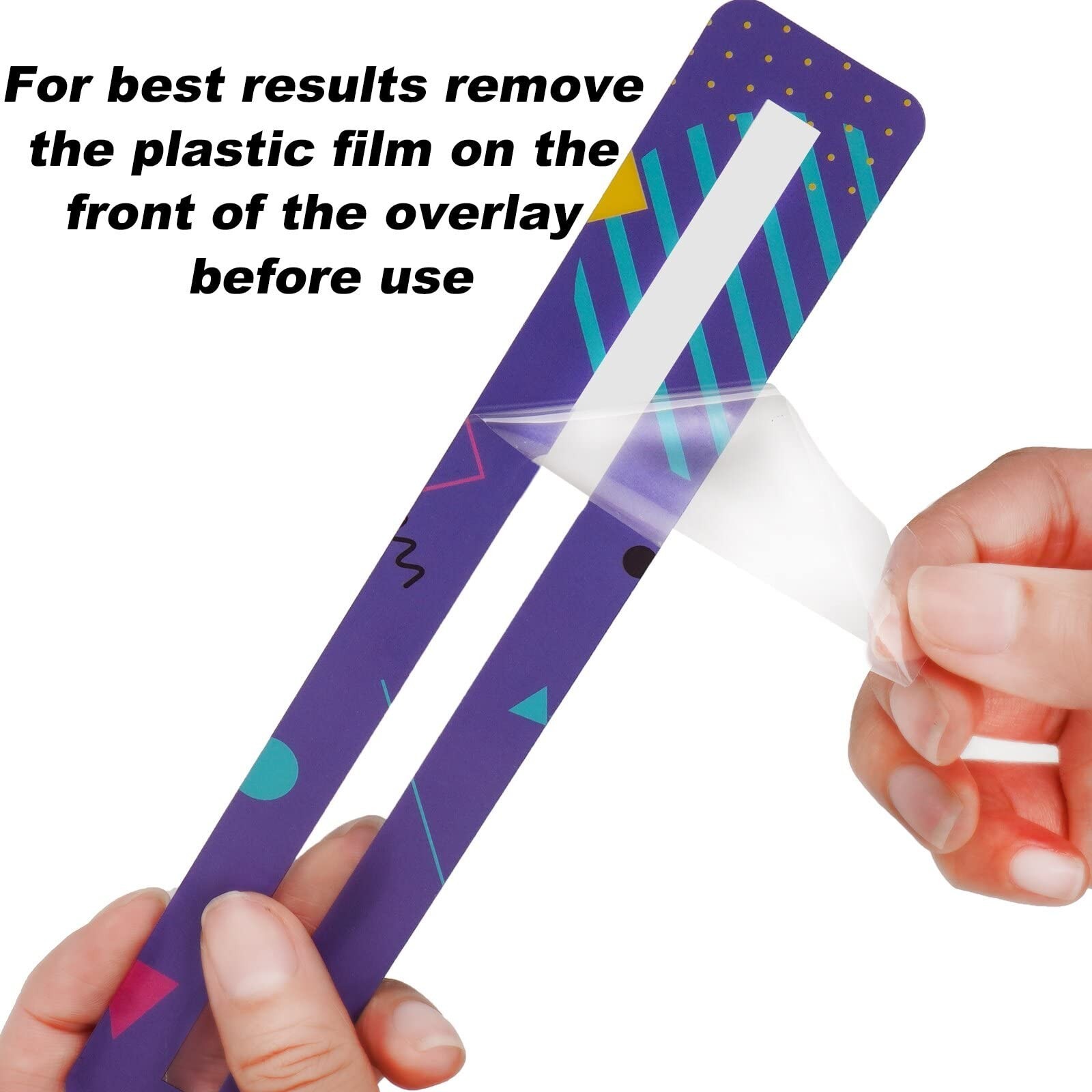 32 Pieces Guided Reading Highlight Colored Overlays Cute Kids Bookmarks Help …