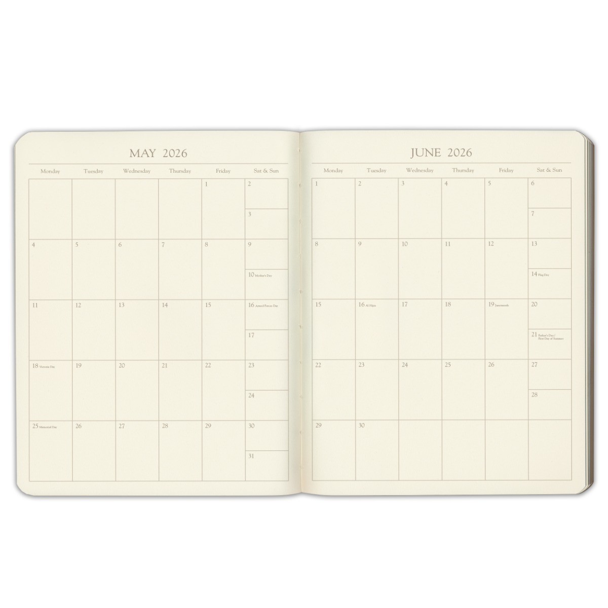 Gallery Leather Academic Planner 2025-2026, Teacher and Student Weekly Monthl…