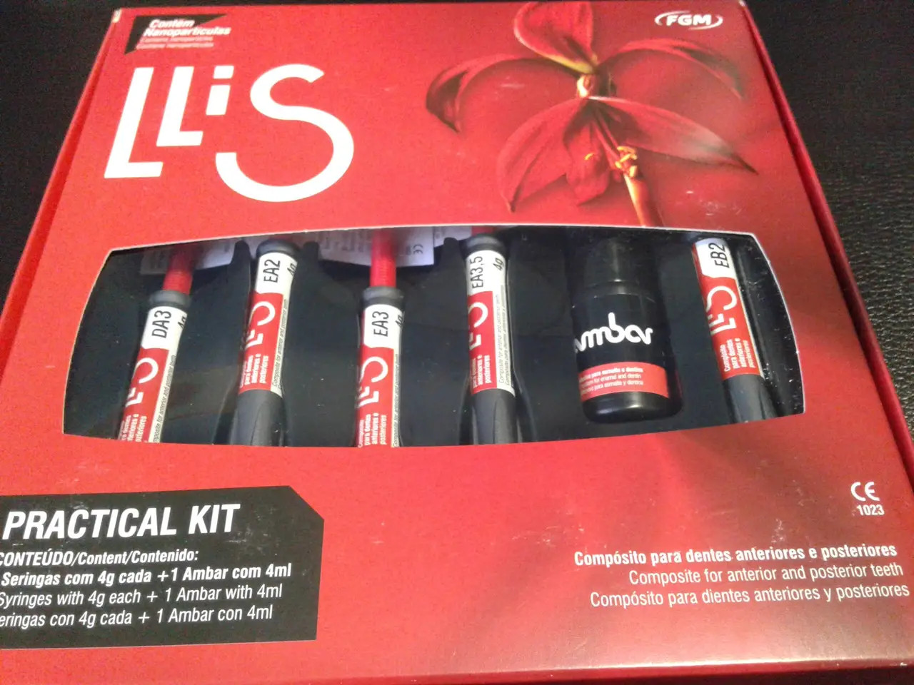 FGM Llis for Anterior & Posterior Teeth German Technology Resin Composite Kit
