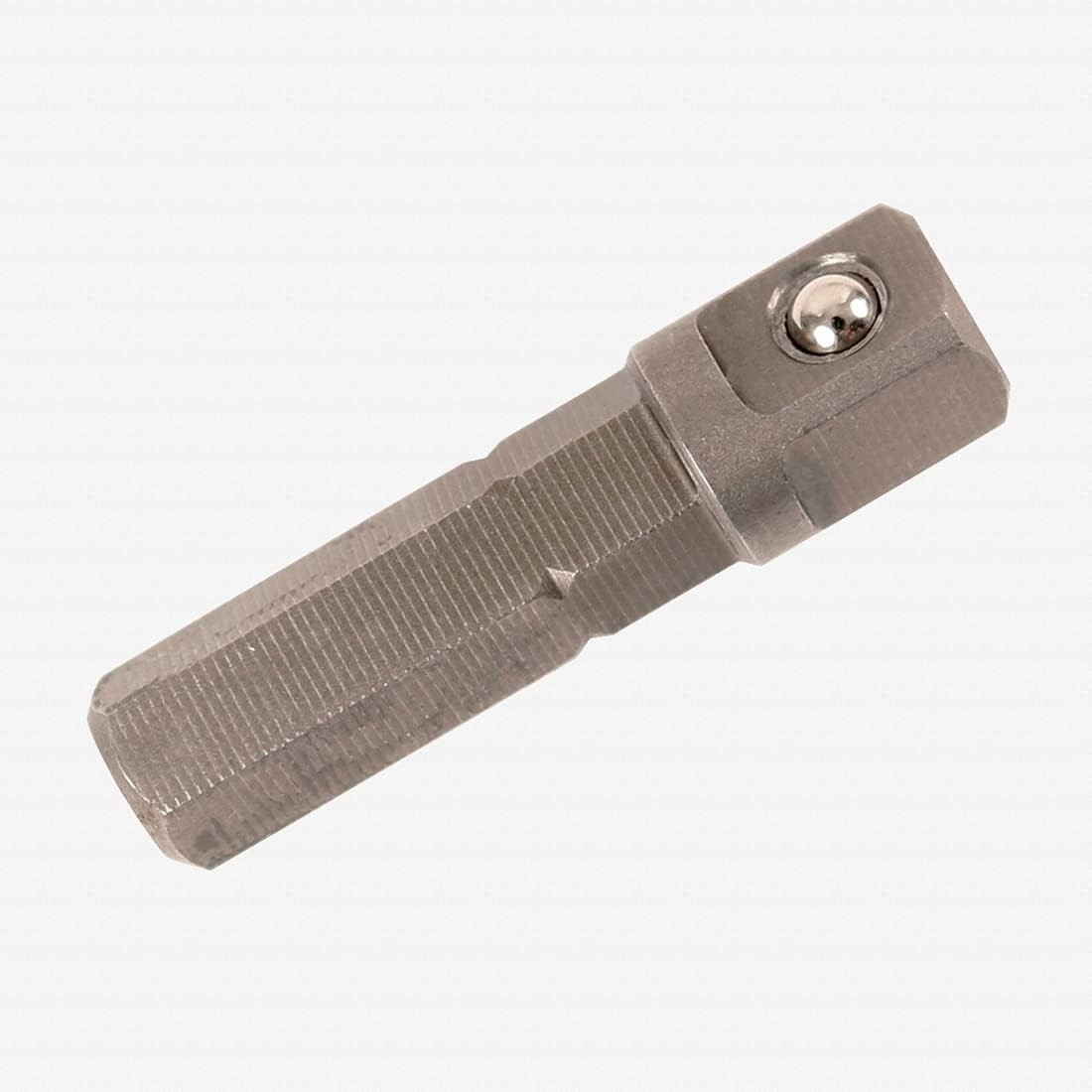 Wiha 77741 1/4″ Socket Adapter Hex 1/4″ to 1/4″ Square Adapter 1.2 inches