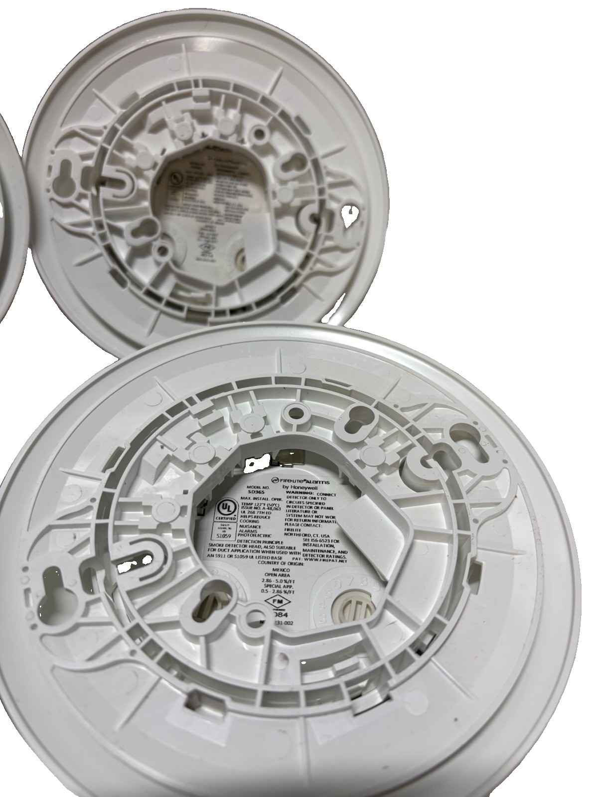 (Lot Of 4) Fire-Lite SD365 Intelligent Photoelectric Addressable Smoke Detector