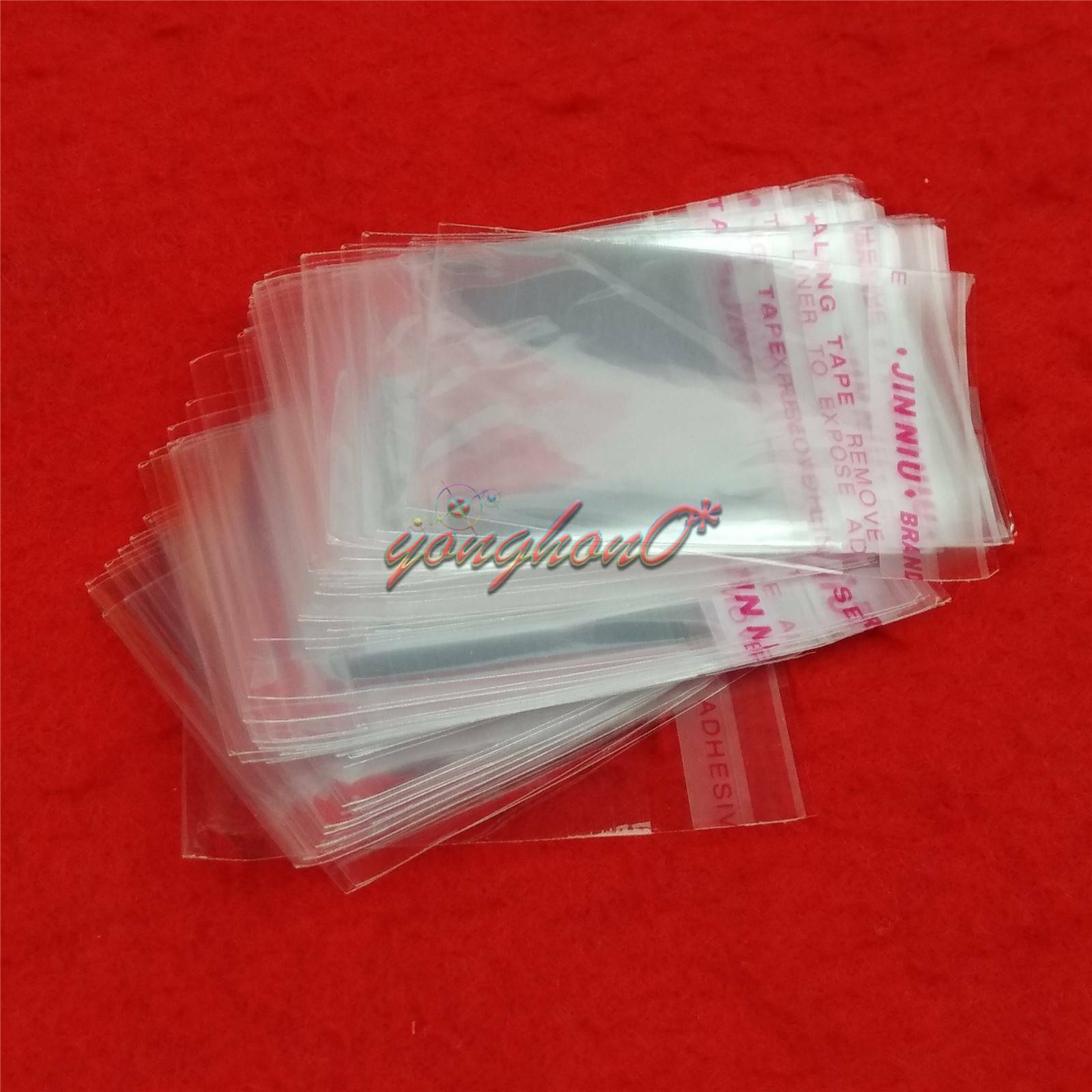 500PCS Wholesale Lots Self Adhesive Seal Plastic Bags 5 x 7cm