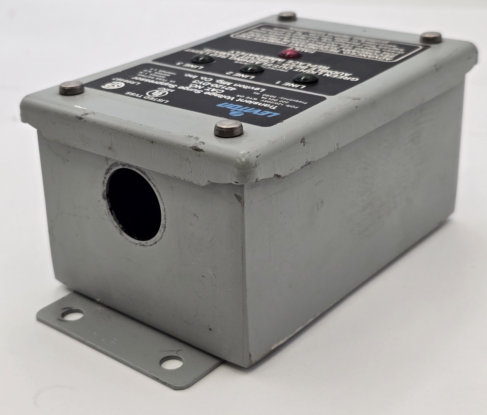 Leviton 42120-DY3 Transient Voltage Surge Suppressor 120/208V WYE or 220 Delta