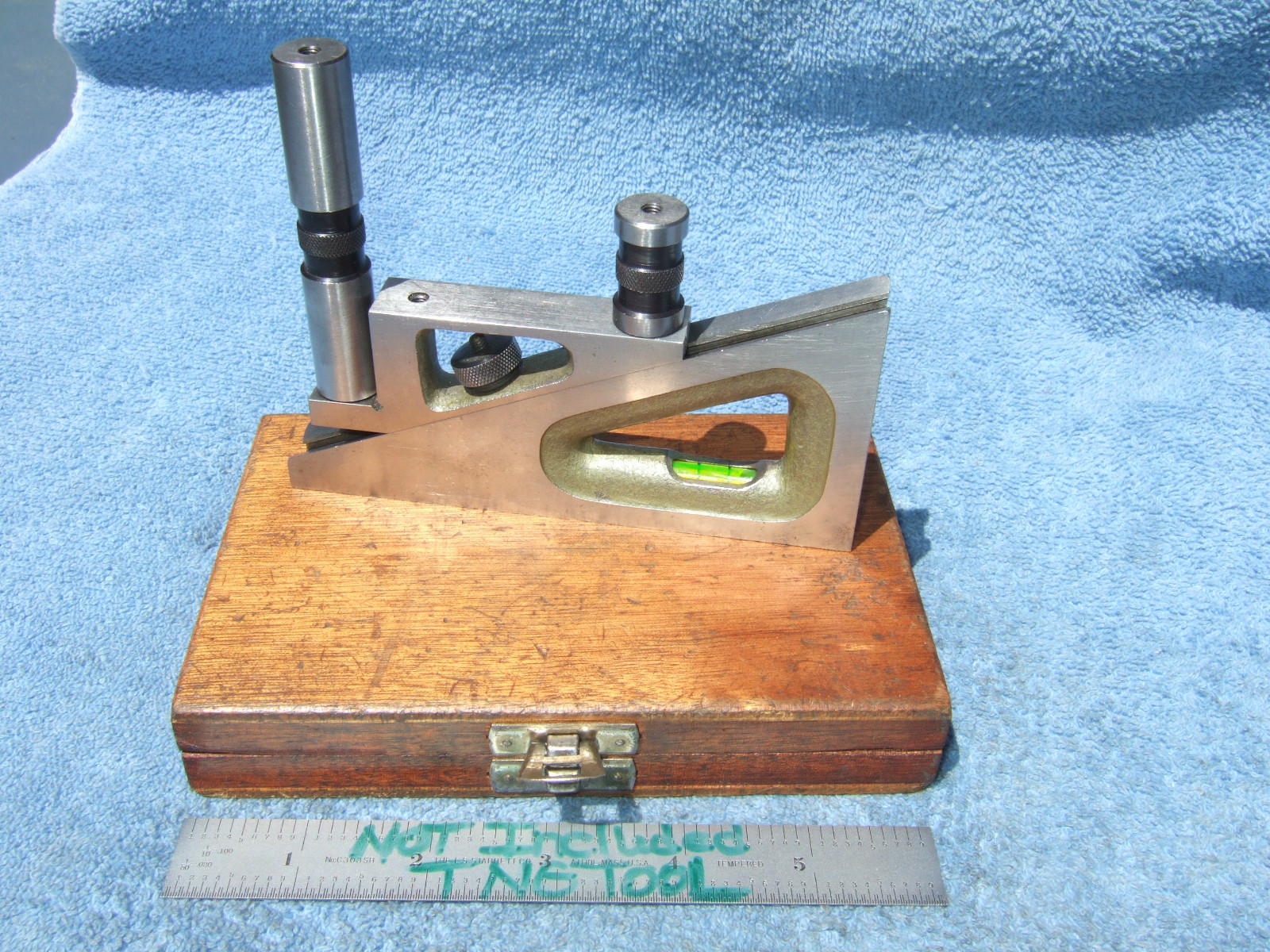 PLANER GAGE W/CASE HELIOS MACHINIST GERMAN MADE MANY MORE US MADE HERE