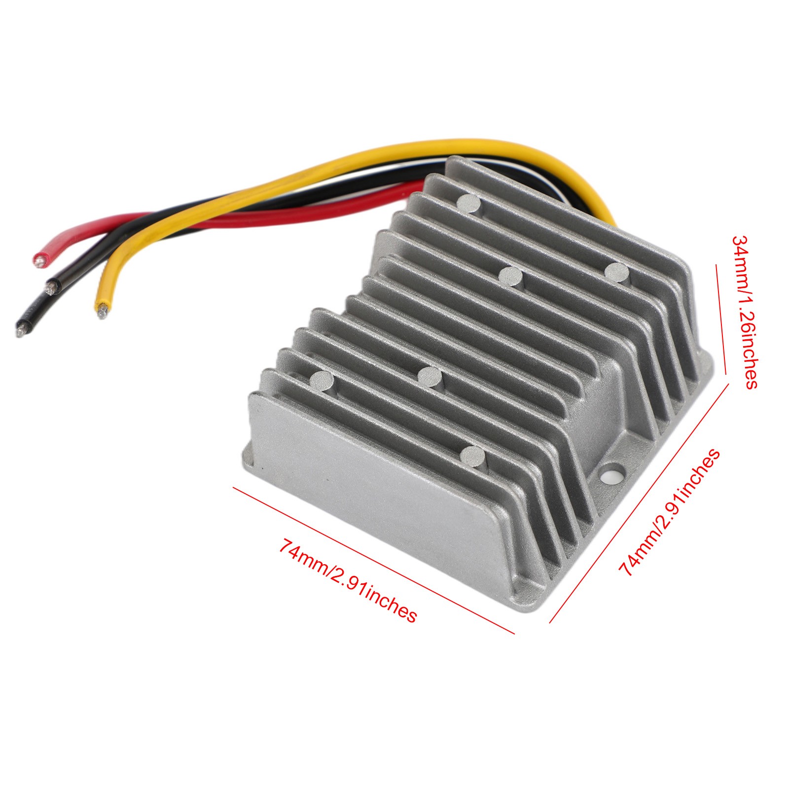 🚀WaterProof 36V/48V to 24V 20A 480W Step Down DC/DC Power Converter Regulator